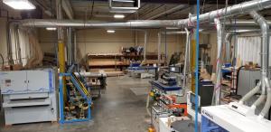 Solid Wood Portion Of Our Facility