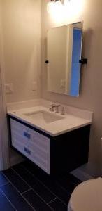 Basement Floating Vanity