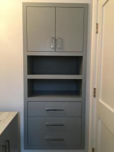 Bathroom Built-in Storage Cabinet